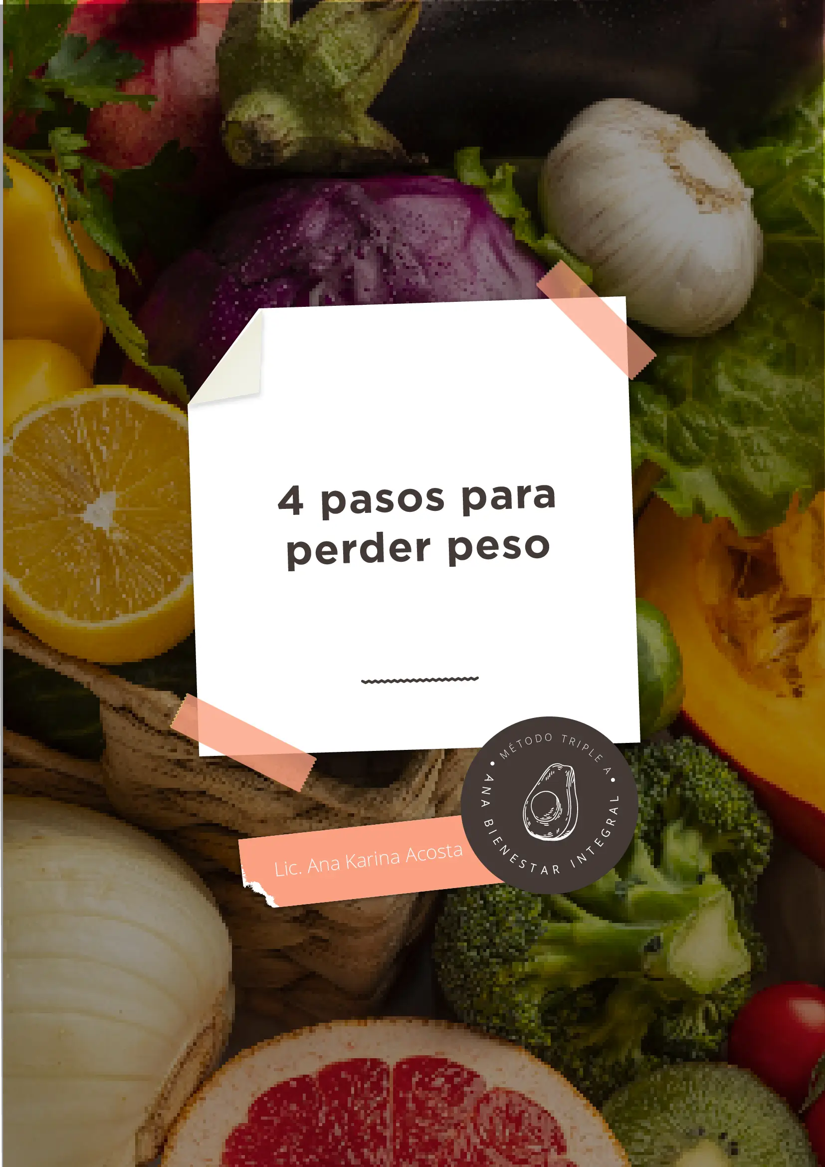 4 pasos para perder peso + Recetario + Comunidad activa de WhatsApp conmigo